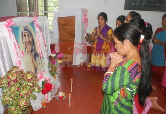 Tripura celebrates Mother Teresa's canonization to Sainthood